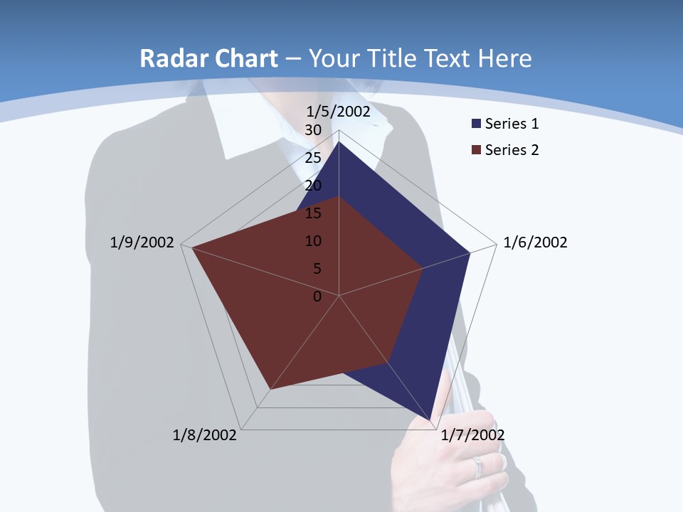 Teacher Lady Beautiful PowerPoint Template
