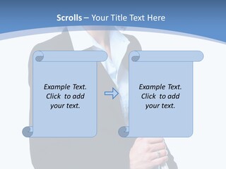 Teacher Lady Beautiful PowerPoint Template