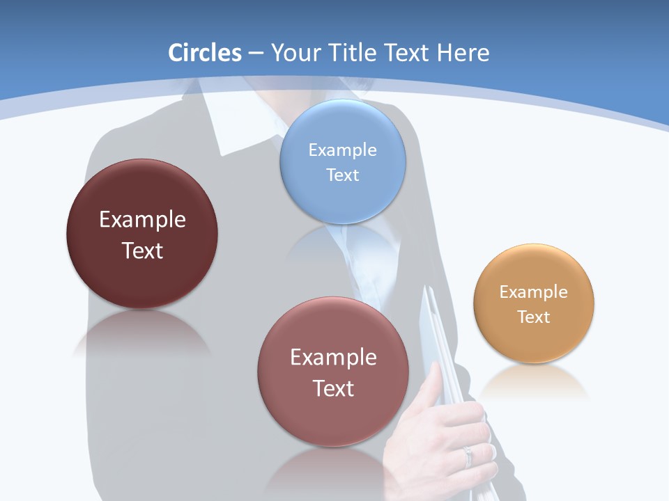 Teacher Lady Beautiful PowerPoint Template