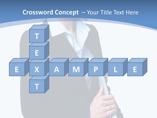 Teacher Lady Beautiful PowerPoint Template