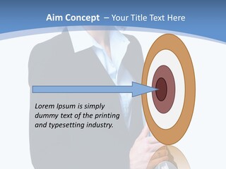 Teacher Lady Beautiful PowerPoint Template