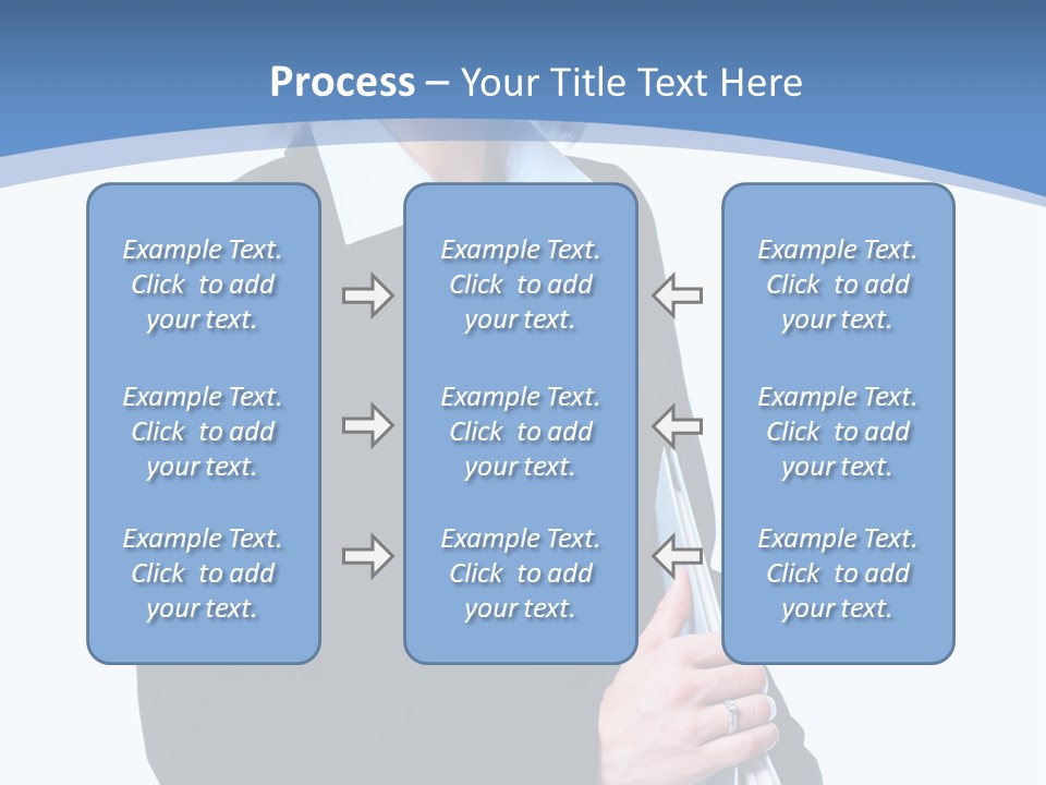 Teacher Lady Beautiful PowerPoint Template