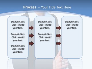 Teacher Lady Beautiful PowerPoint Template