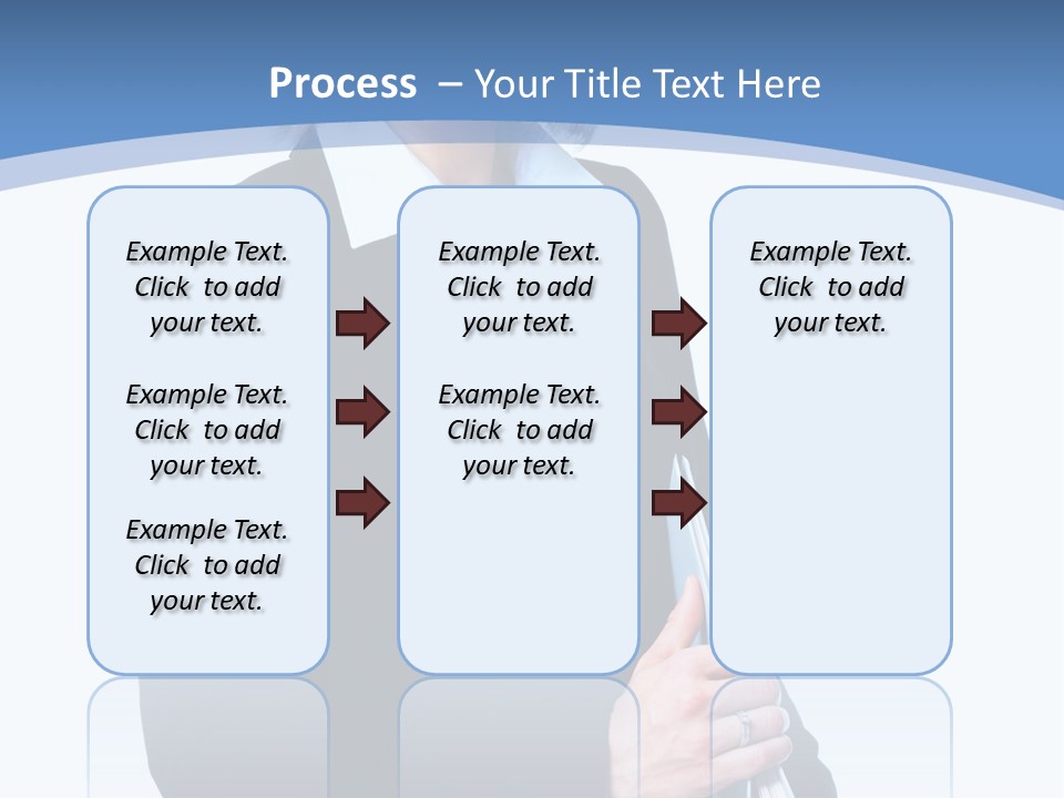 Teacher Lady Beautiful PowerPoint Template