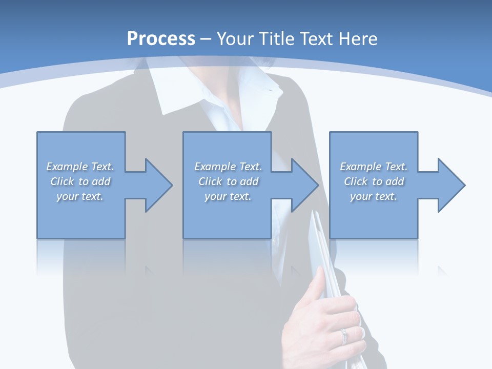 Teacher Lady Beautiful PowerPoint Template