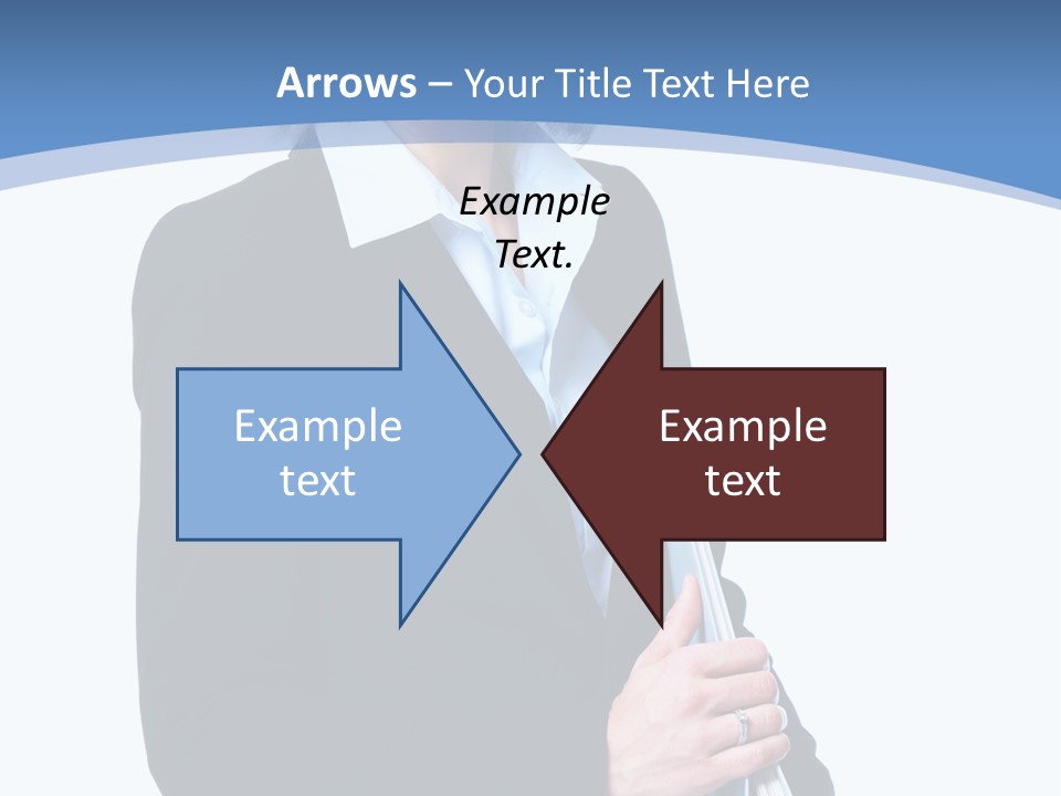 Teacher Lady Beautiful PowerPoint Template