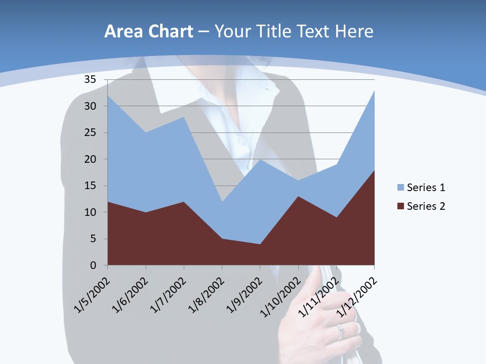 Teacher Lady Beautiful PowerPoint Template