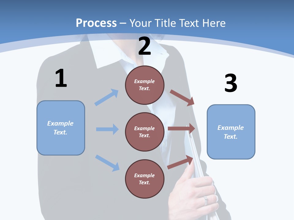 Teacher Lady Beautiful PowerPoint Template