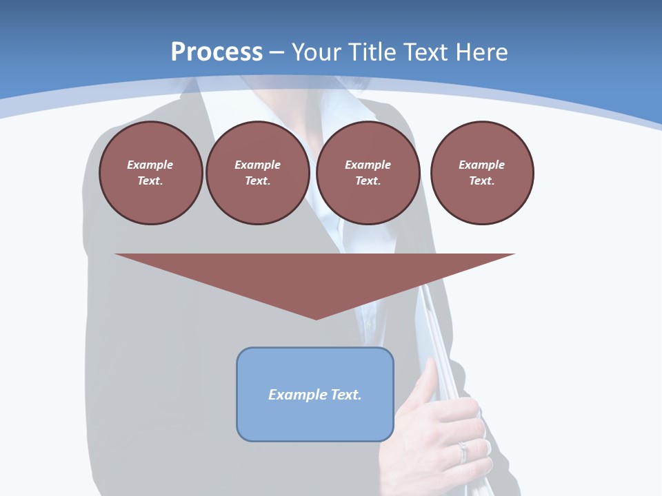 Teacher Lady Beautiful PowerPoint Template