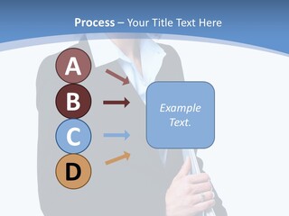 Teacher Lady Beautiful PowerPoint Template