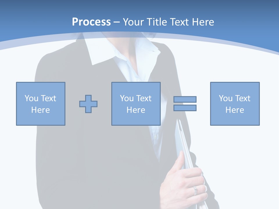 Teacher Lady Beautiful PowerPoint Template