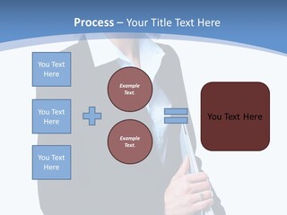 Teacher Lady Beautiful PowerPoint Template