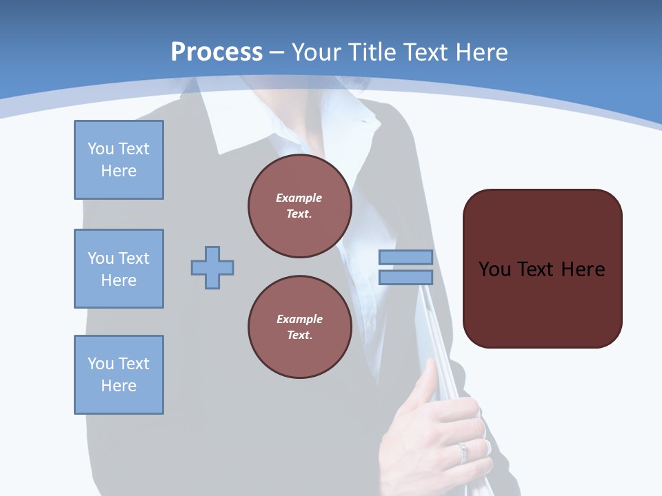 Teacher Lady Beautiful PowerPoint Template