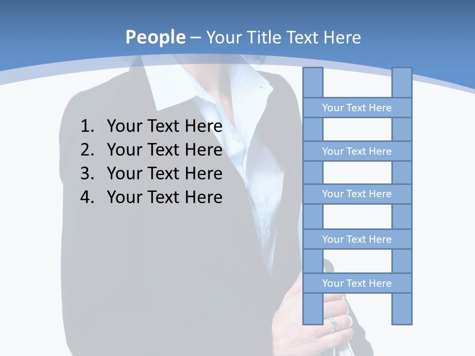 Teacher Lady Beautiful PowerPoint Template