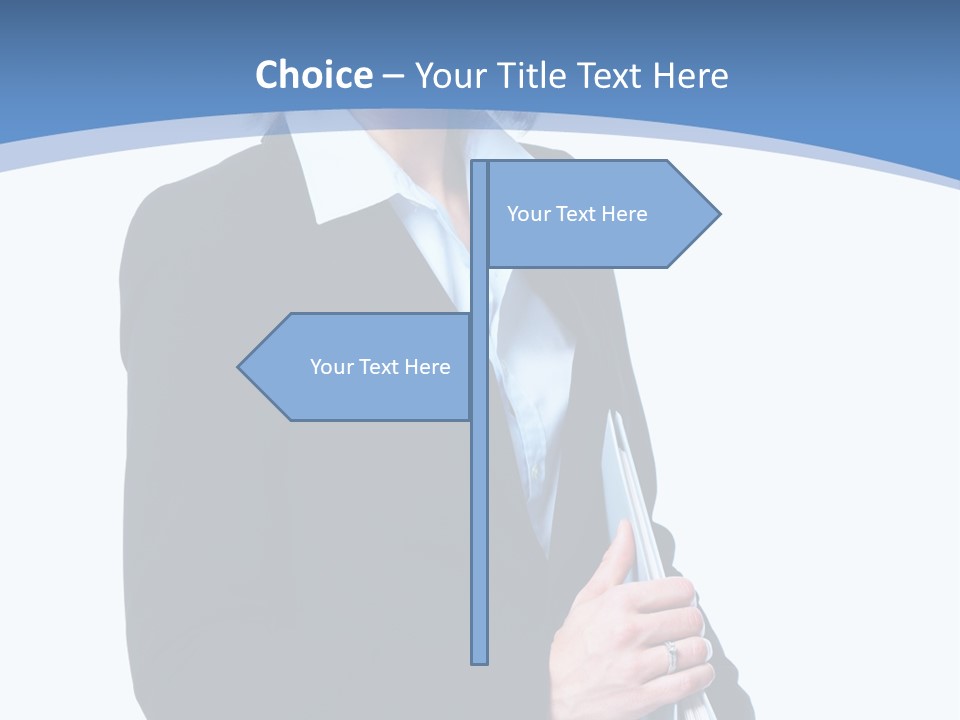 Teacher Lady Beautiful PowerPoint Template