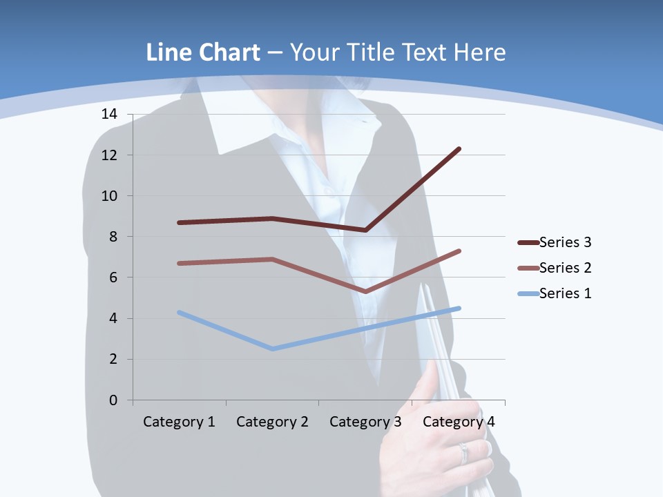 Teacher Lady Beautiful PowerPoint Template