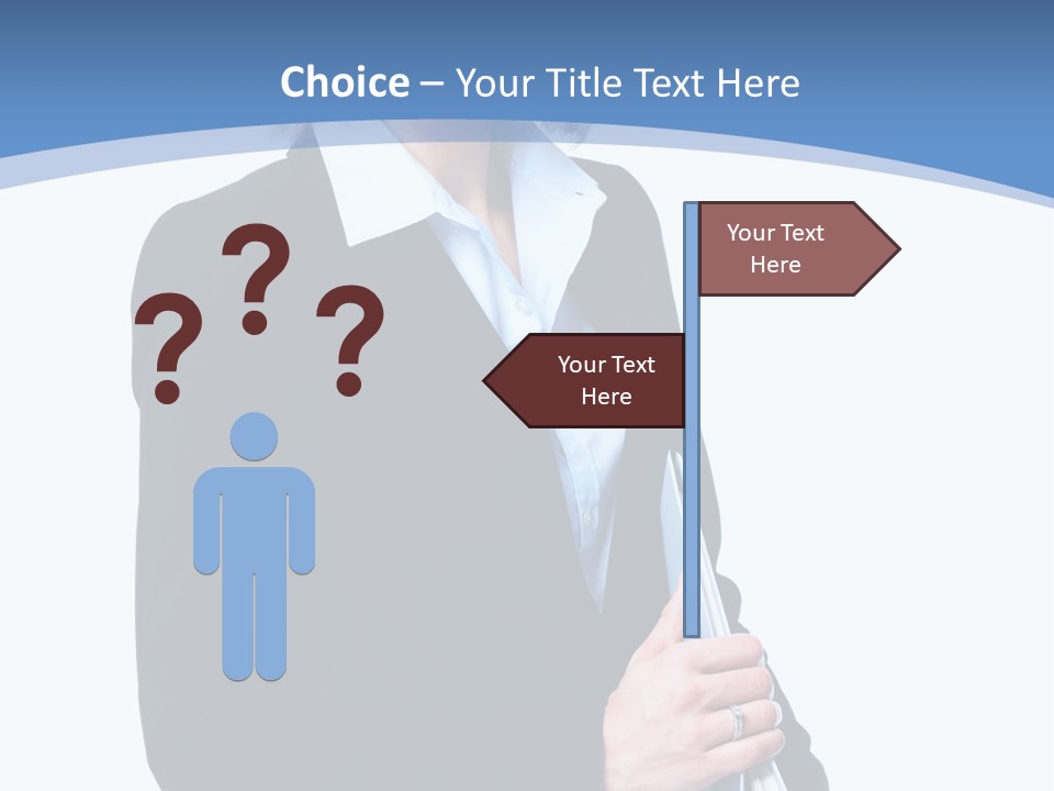 Teacher Lady Beautiful PowerPoint Template