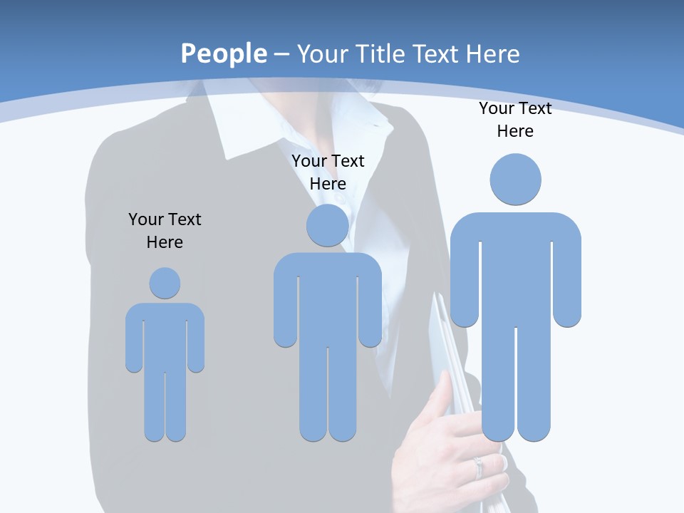 Teacher Lady Beautiful PowerPoint Template