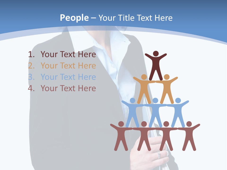 Teacher Lady Beautiful PowerPoint Template