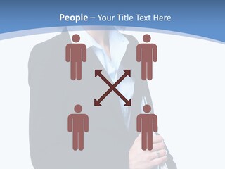 Teacher Lady Beautiful PowerPoint Template