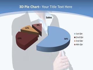 Teacher Lady Beautiful PowerPoint Template