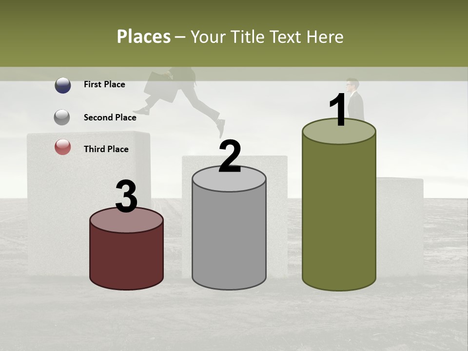 Countryside Sky Run PowerPoint Template