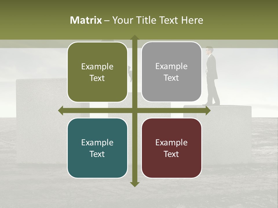 Countryside Sky Run PowerPoint Template