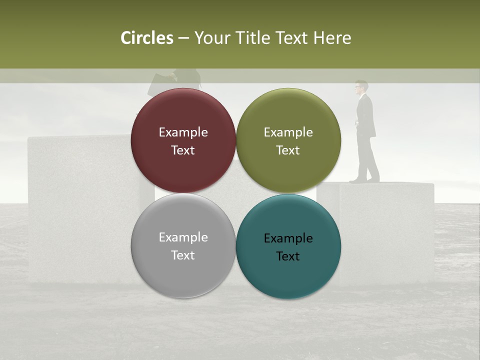 Countryside Sky Run PowerPoint Template