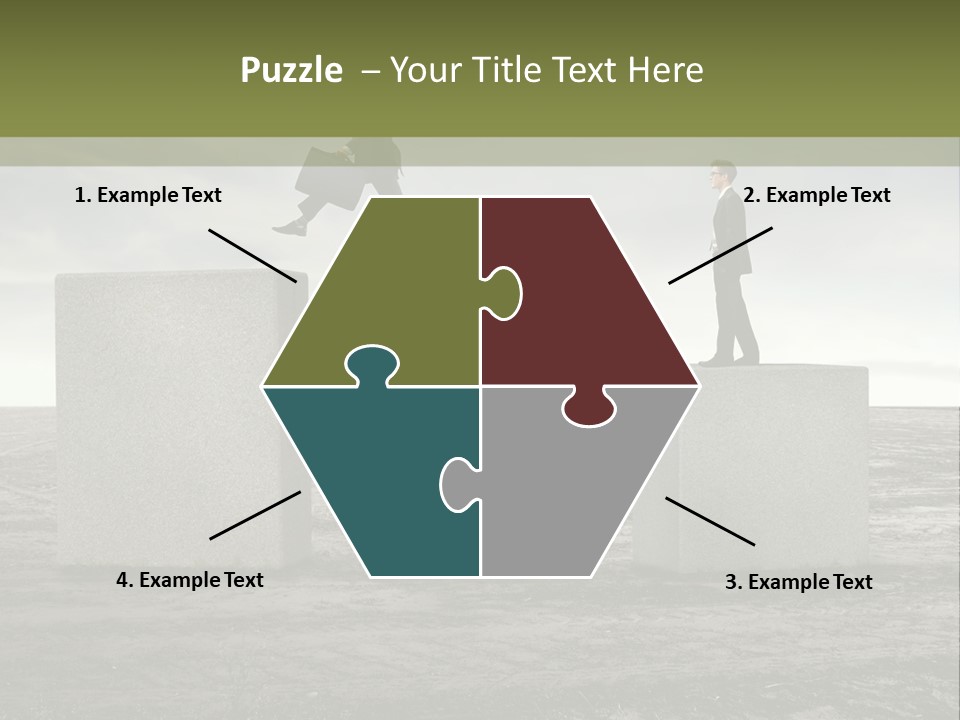 Countryside Sky Run PowerPoint Template