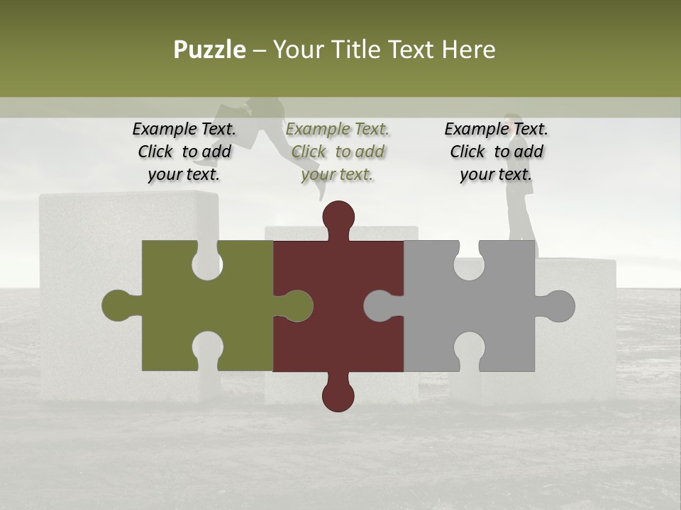 Countryside Sky Run PowerPoint Template