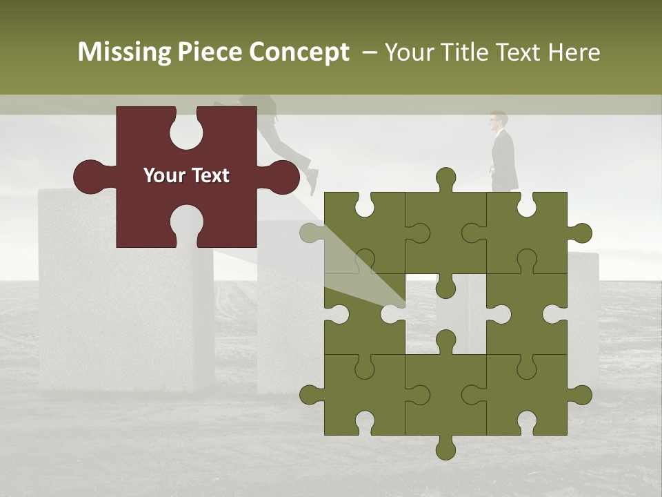 Countryside Sky Run PowerPoint Template