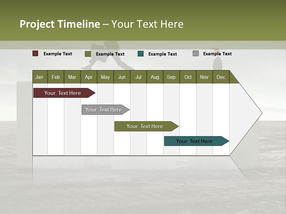 Countryside Sky Run PowerPoint Template