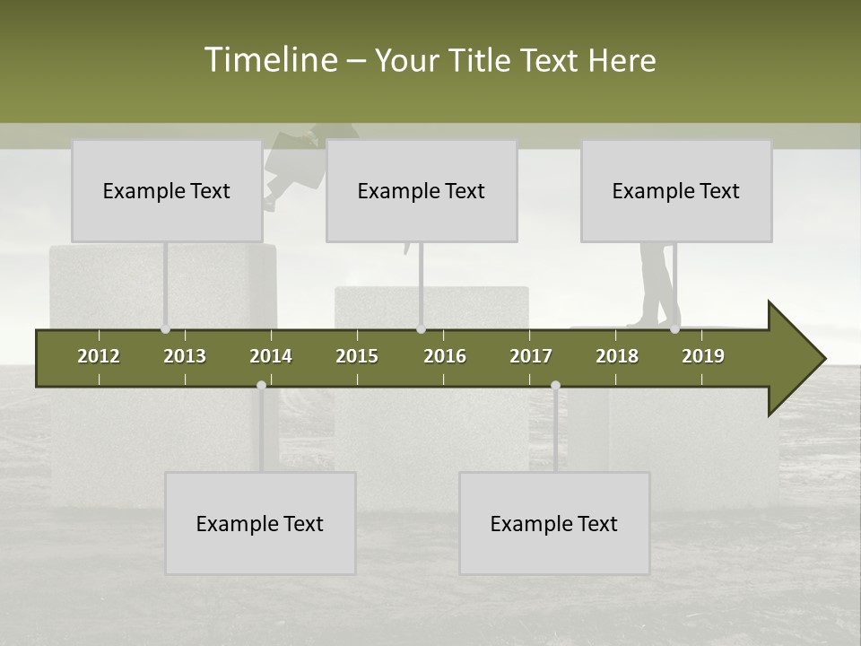 Countryside Sky Run PowerPoint Template