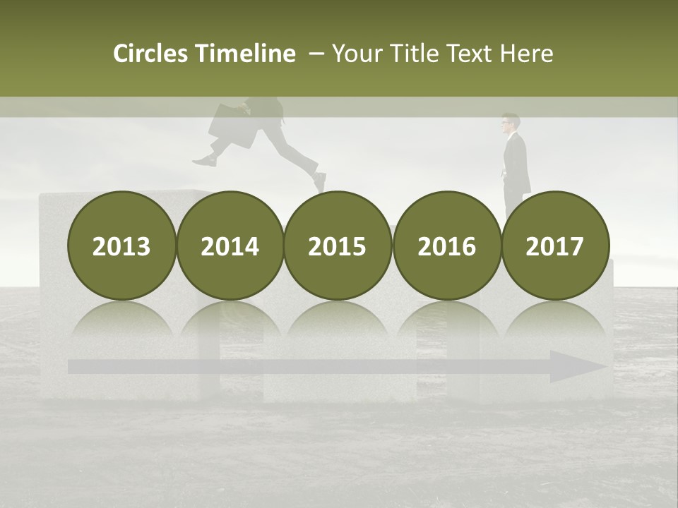 Countryside Sky Run PowerPoint Template