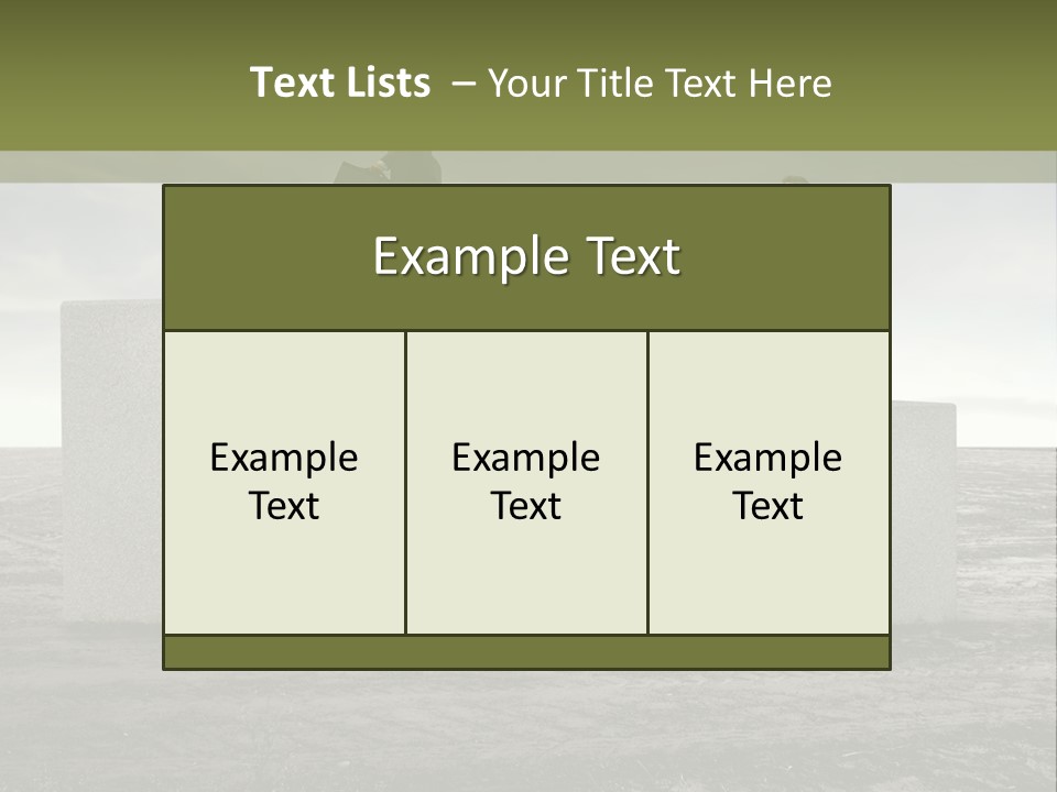 Countryside Sky Run PowerPoint Template