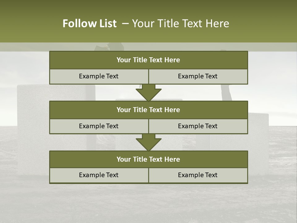 Countryside Sky Run PowerPoint Template