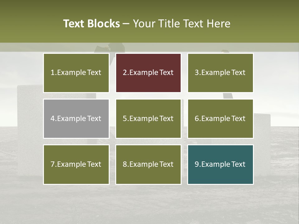 Countryside Sky Run PowerPoint Template