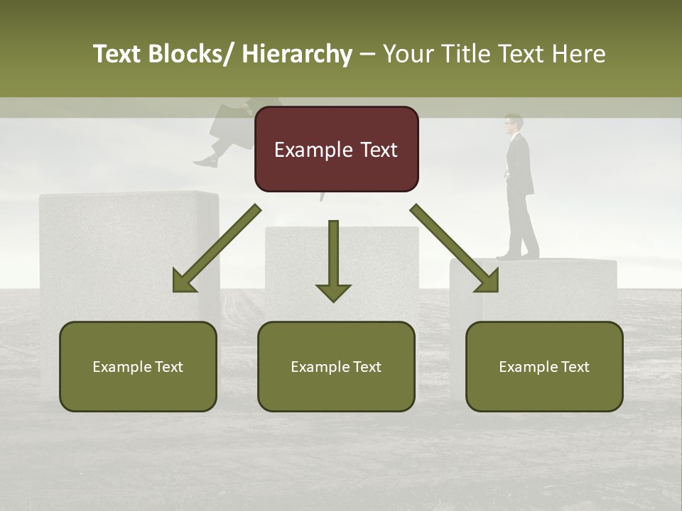 Countryside Sky Run PowerPoint Template