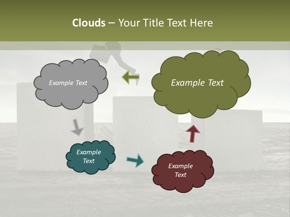 Countryside Sky Run PowerPoint Template