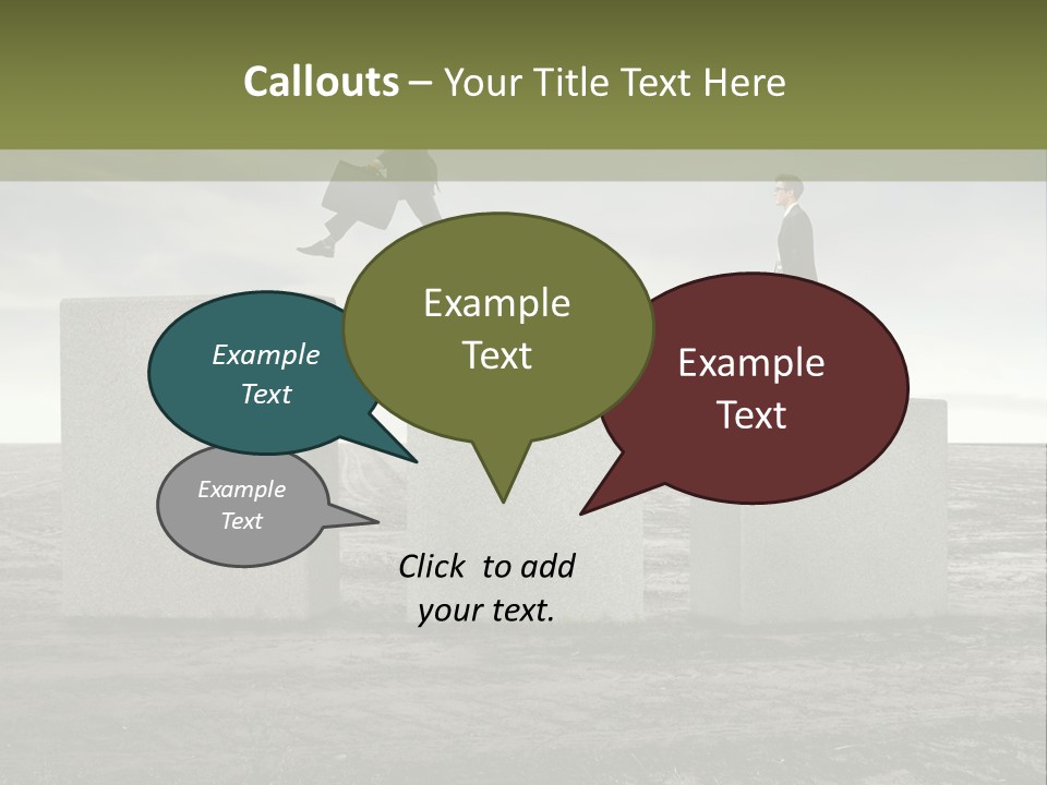 Countryside Sky Run PowerPoint Template