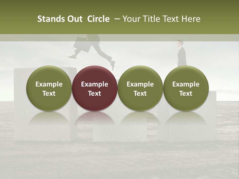 Countryside Sky Run PowerPoint Template