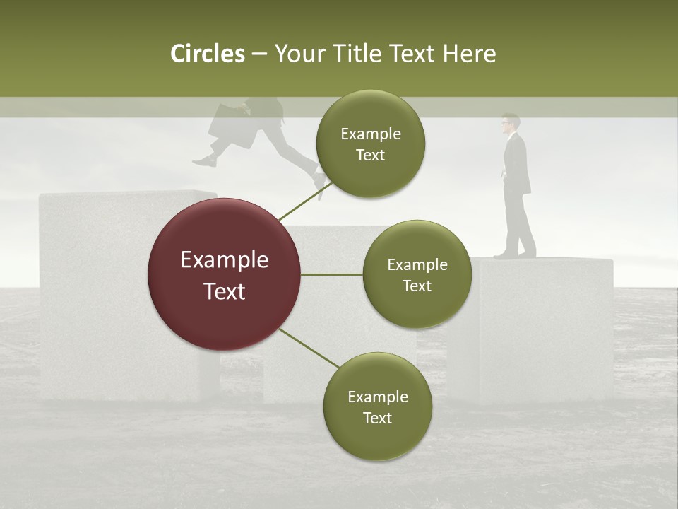 Countryside Sky Run PowerPoint Template