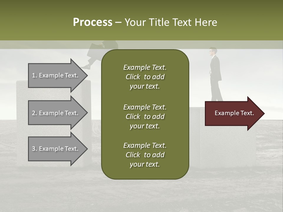 Countryside Sky Run PowerPoint Template