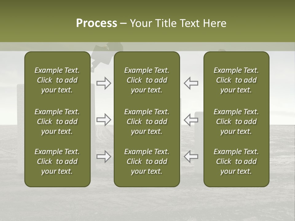 Countryside Sky Run PowerPoint Template