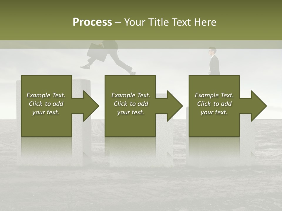 Countryside Sky Run PowerPoint Template