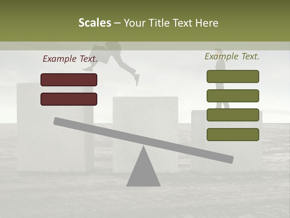 Countryside Sky Run PowerPoint Template