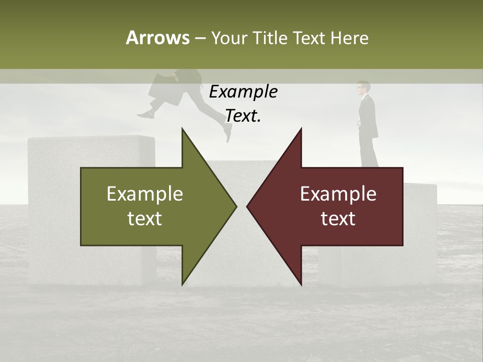 Countryside Sky Run PowerPoint Template