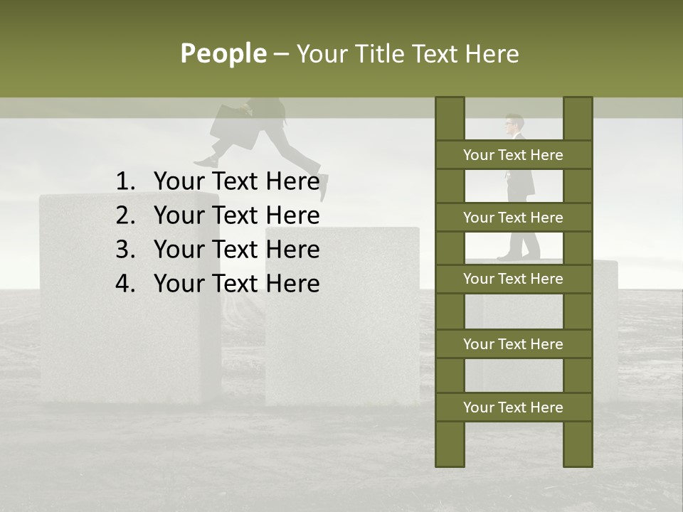 Countryside Sky Run PowerPoint Template