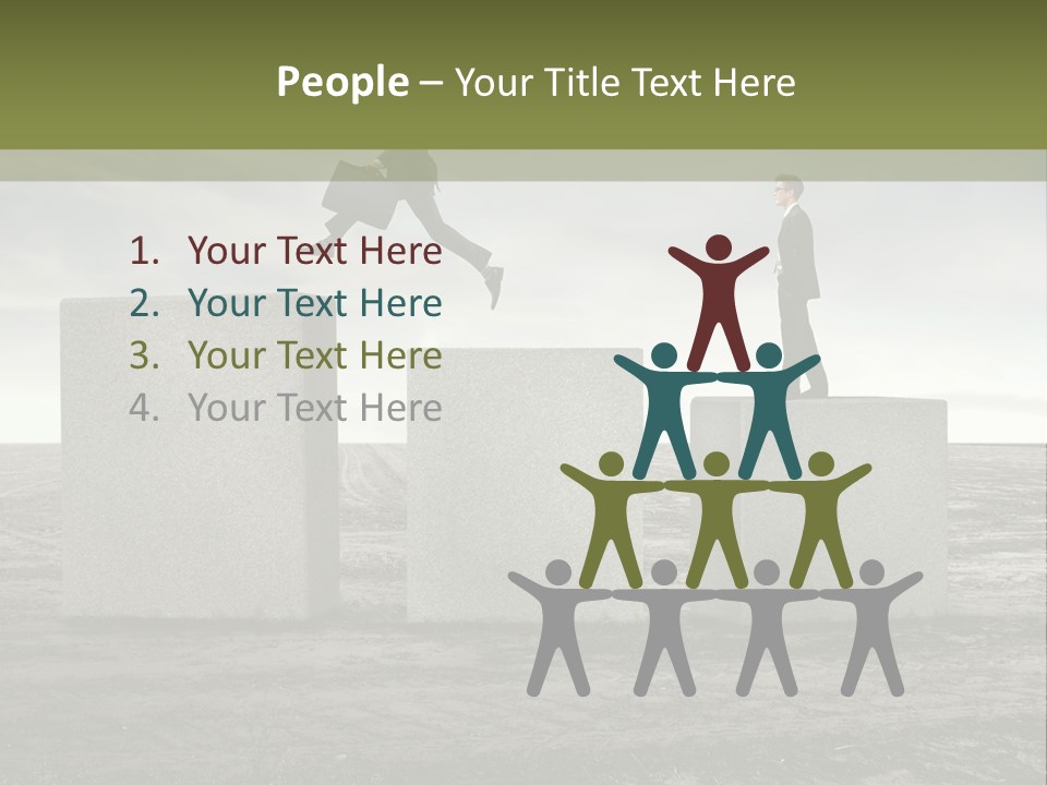 Countryside Sky Run PowerPoint Template