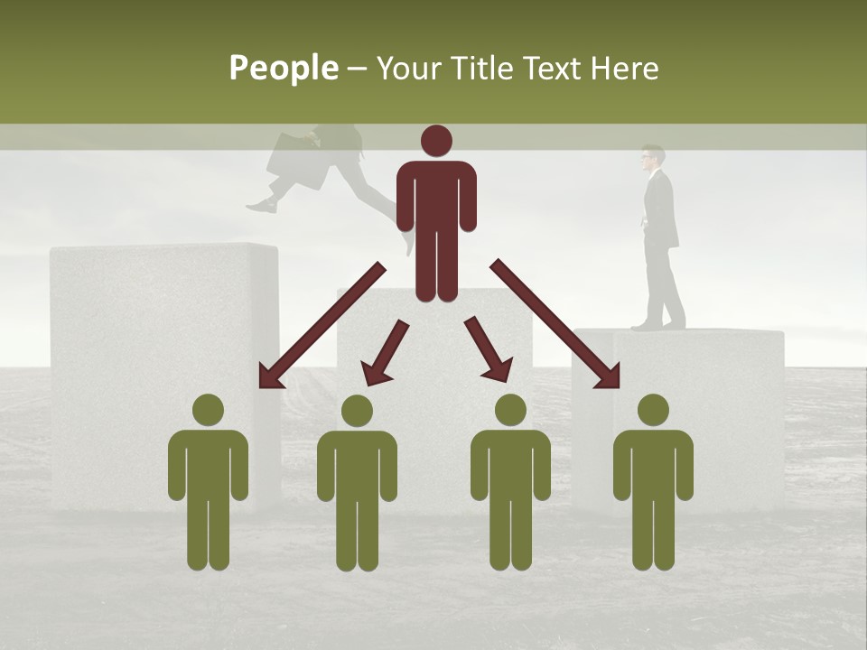 Countryside Sky Run PowerPoint Template